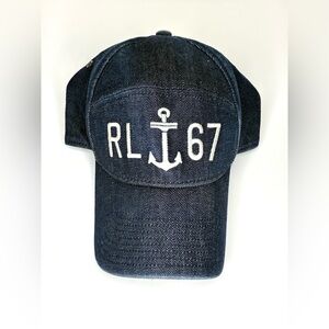 Polo Ralph Lauren RL 67 Embroidered Denim Cap